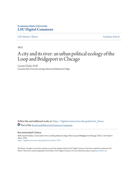 An Urban Political Ecology of the Loop and Bridgeport in Chicago Garrett Hc Arles Wolf Louisiana State University and Agricultural and Mechanical College