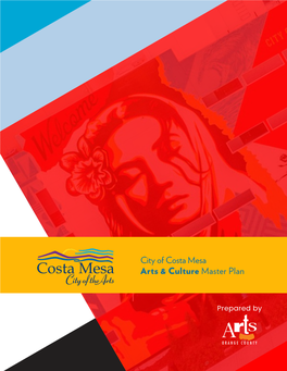City of Costa Mesa Arts & Culture Master Plan
