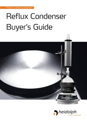 Reflux Condenser Buyer's Guide