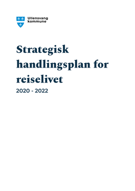 Strategisk Handlingsplan for Reiselivet 2020 – 2022