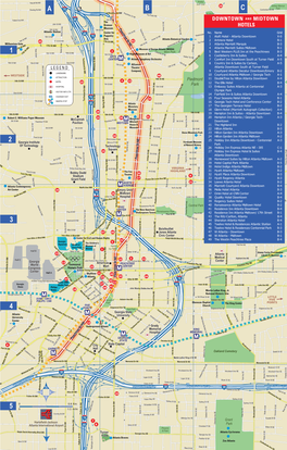 2014 Convention Planner Map Atlanta DT-MT