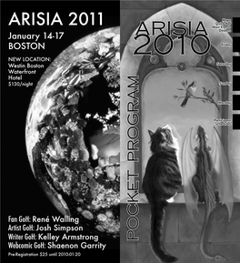 Arisia 2010 Pocket Program