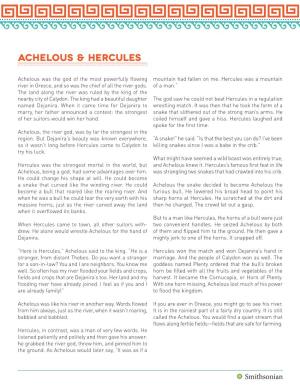Achelous & Hercules