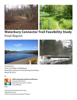 Waterbury Connector Trail Feasibility Study Final Report