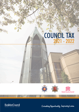 COUNCIL TAX 2021 - 2022 Contents Page Paying Made Easy Sign up for Direct Debit What Is Council Tax? 3 Online N Go To