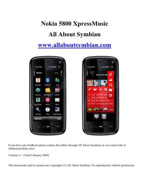 Nokia 5800 Xpressmusic by All About Symbian