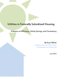 Utilities in Federally Subsidized Housing