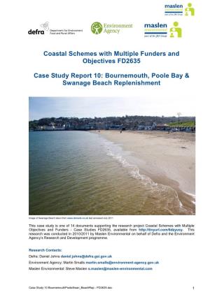 Case Study Report 10: Bournemouth, Poole Bay and Swanage Beach