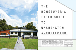 The Homebuyer's Field Guide to Washington Architecture