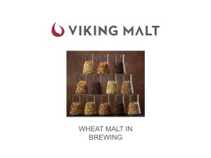WHEAT MALT in BREWING Viking Malt Malt Types