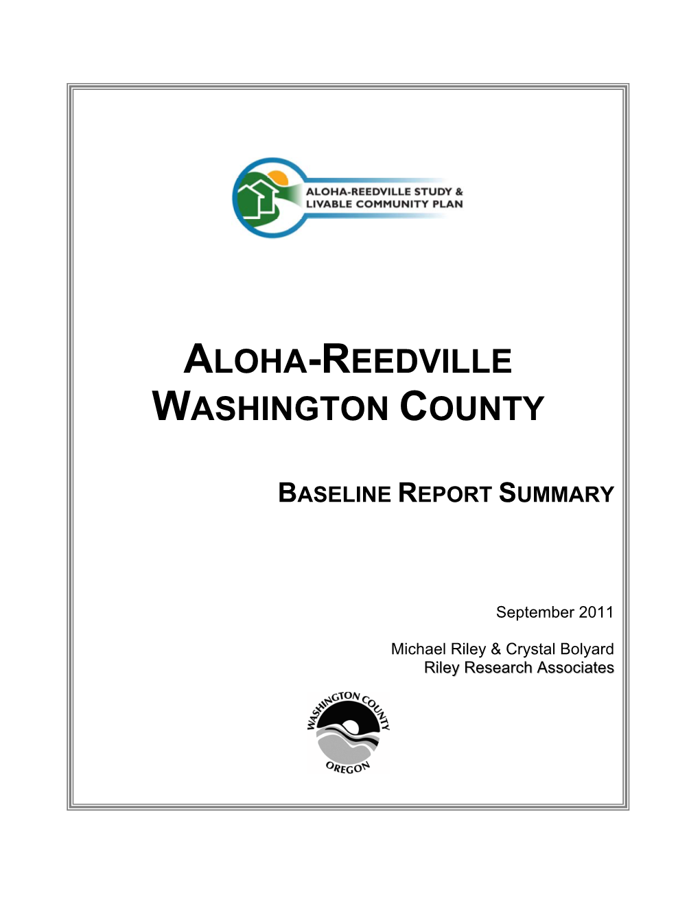 Aloha-Reedville Washington County