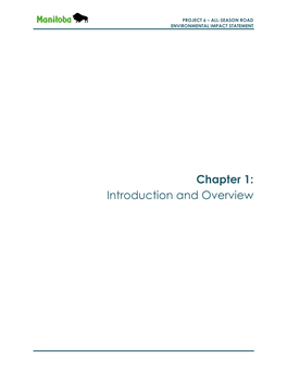 Chapter 1: Introduction and Overview
