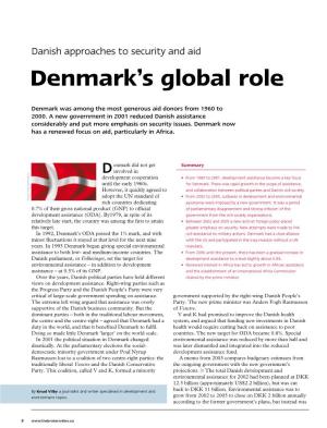 Denmark's Global Role