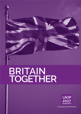 Ukip 2017 Manifesto