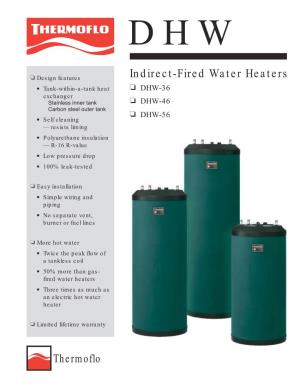 Thermoflo Indirect-Fired Water Heaters