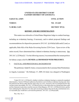 Case 2:15-Cv-01425-ILRL Document 17 Filed 01/22/16 Page 1 of 76