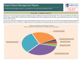 2014 STL Annual Noise Report