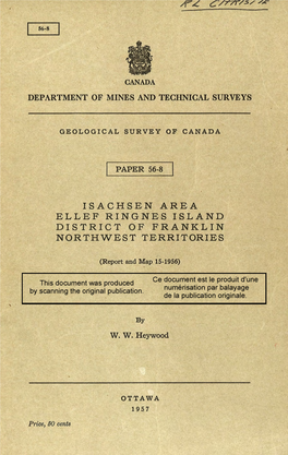 Isachsen Area Ellef Ringnes Island District of Franklin Northwest Territories
