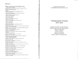 Undergraduate Catalog 1977-1978