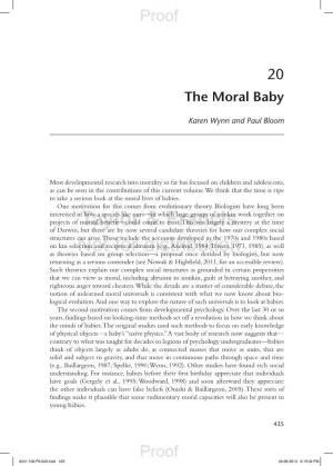 The Moral Baby