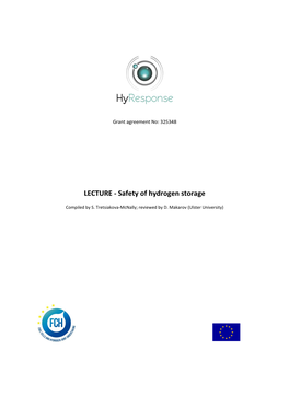 Safety of Hydrogen Storage