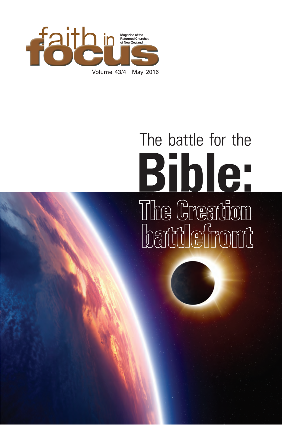 The Battle for the Bible
