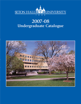 2007-08 Undergraduate Catalogue