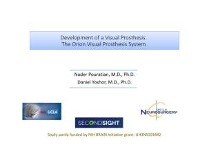 The Orion Visual Prosthesis System