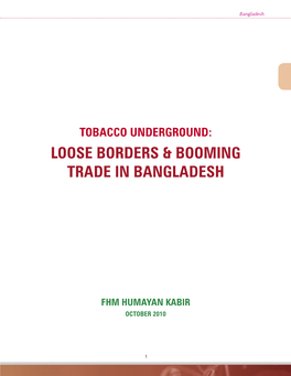 Loose Borders & Booming Trade in Bangladesh