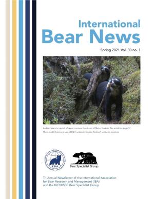 International Bear News Spring 2021 Vol