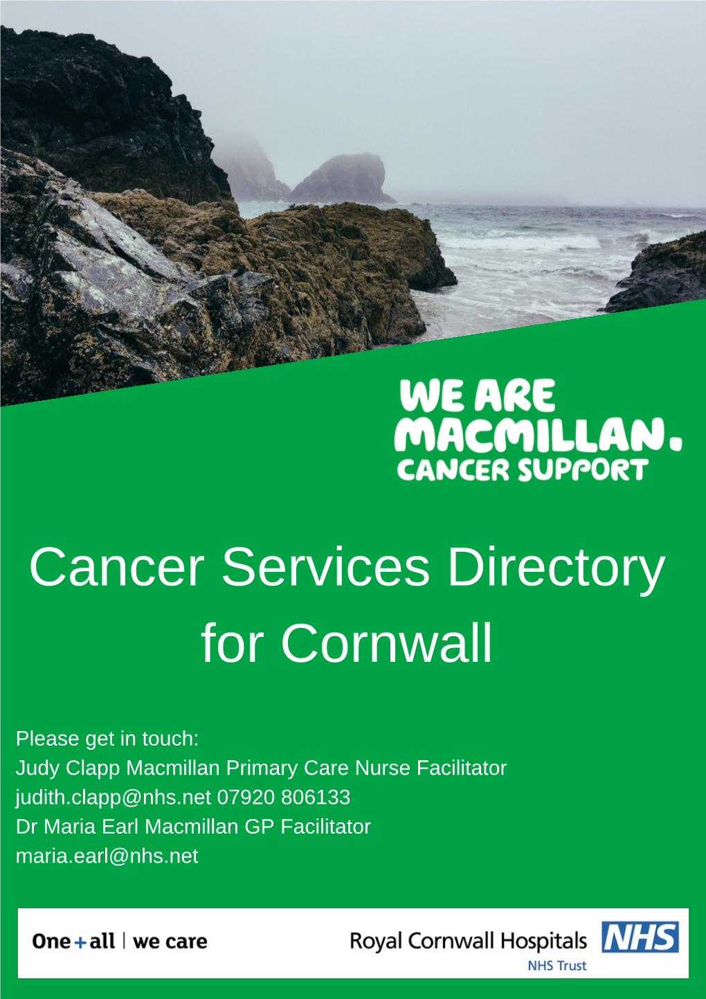 Cancer Services Directory for Cornwall