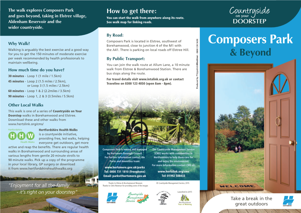 Composers and Beyond Walk