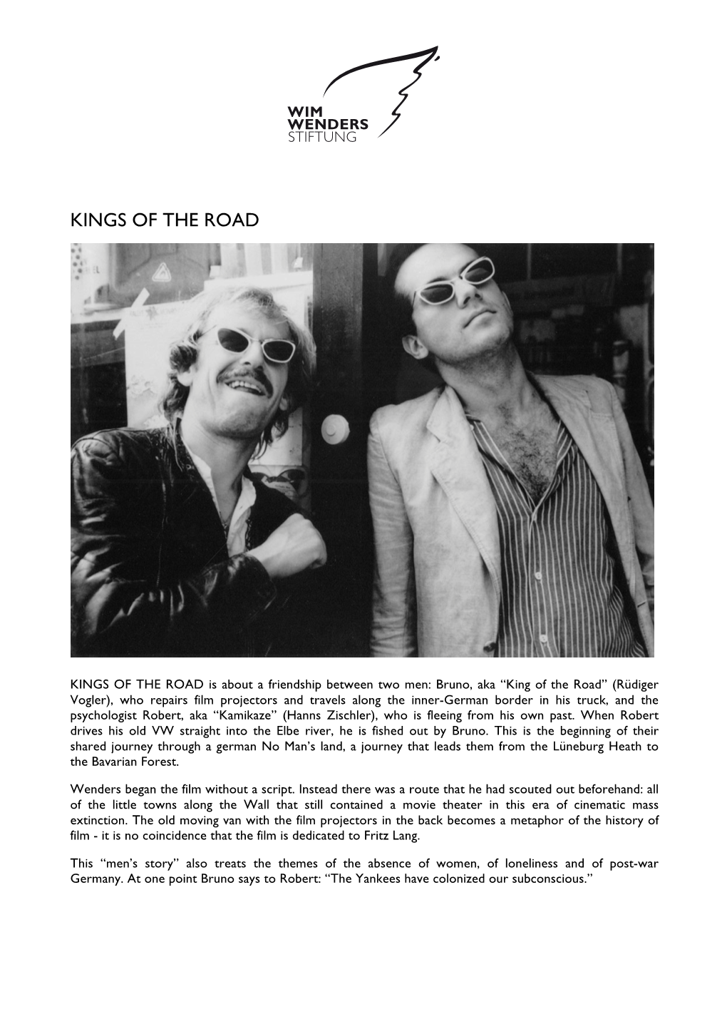 Kings of the Road