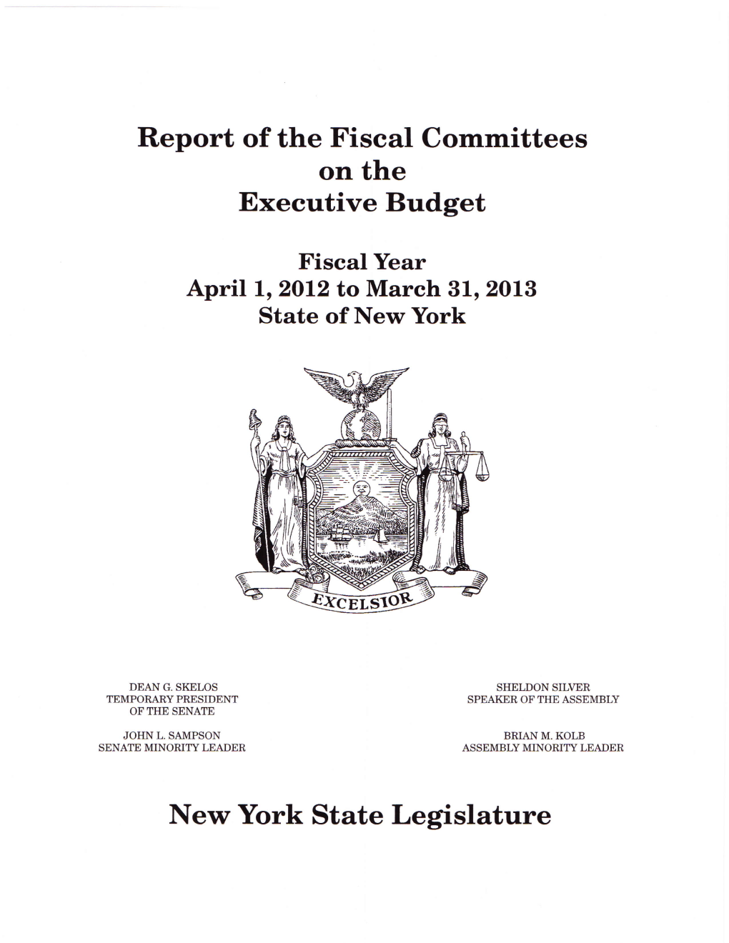 New York State Legislature ASSEMBLY WAYS and MEANS COMMITTEE HERMAN D