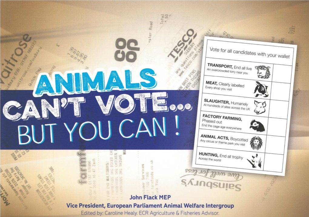 Animals Can't Vote but You