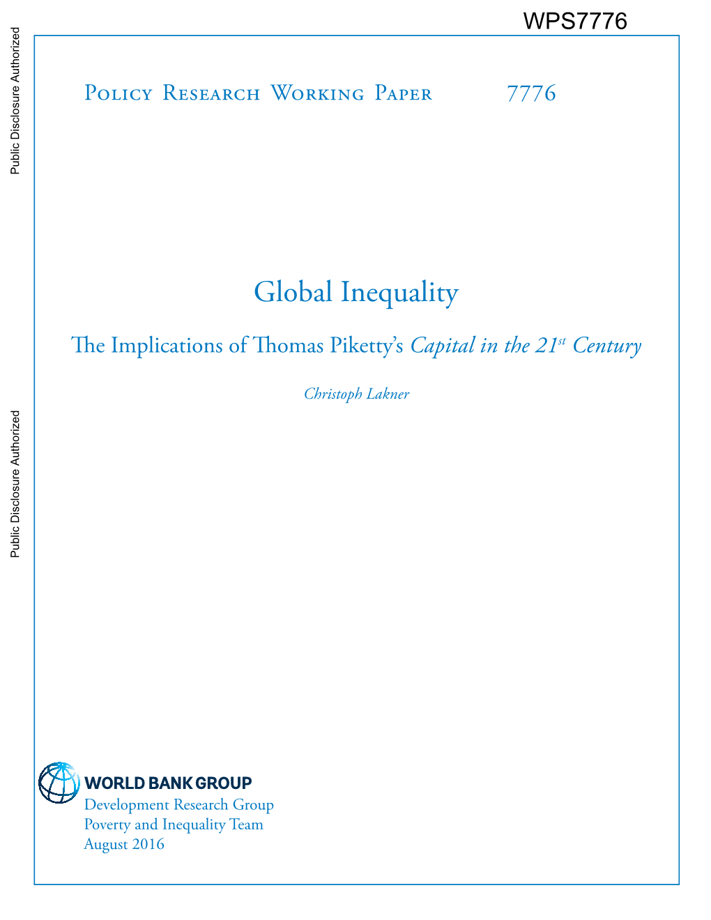 Unequal Countries, Was 63%