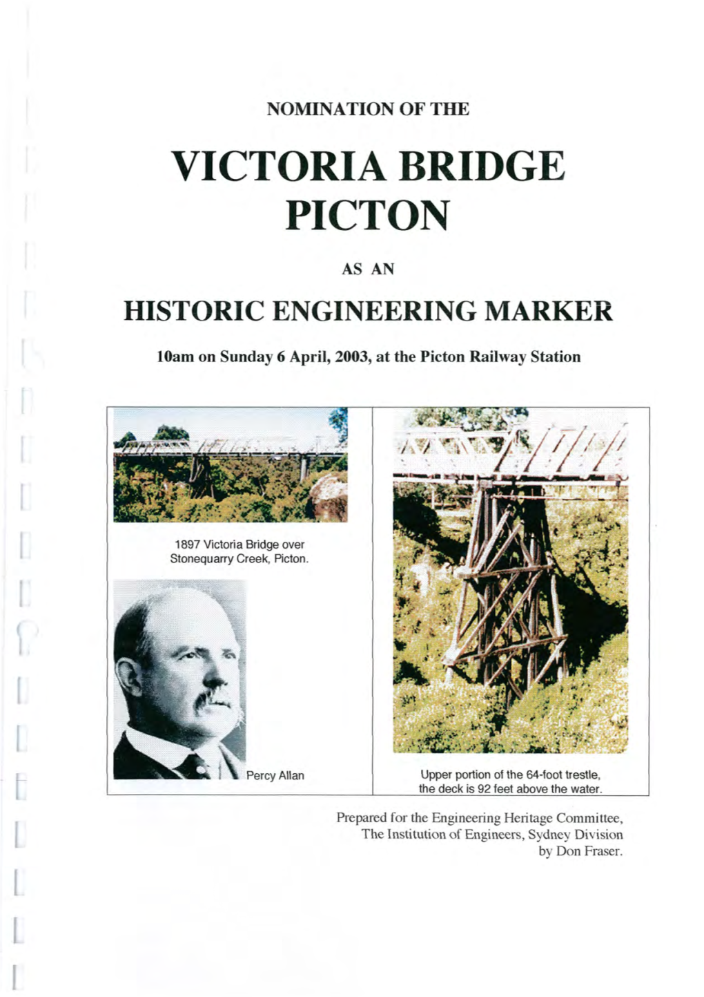 Victoria Bridge Picton