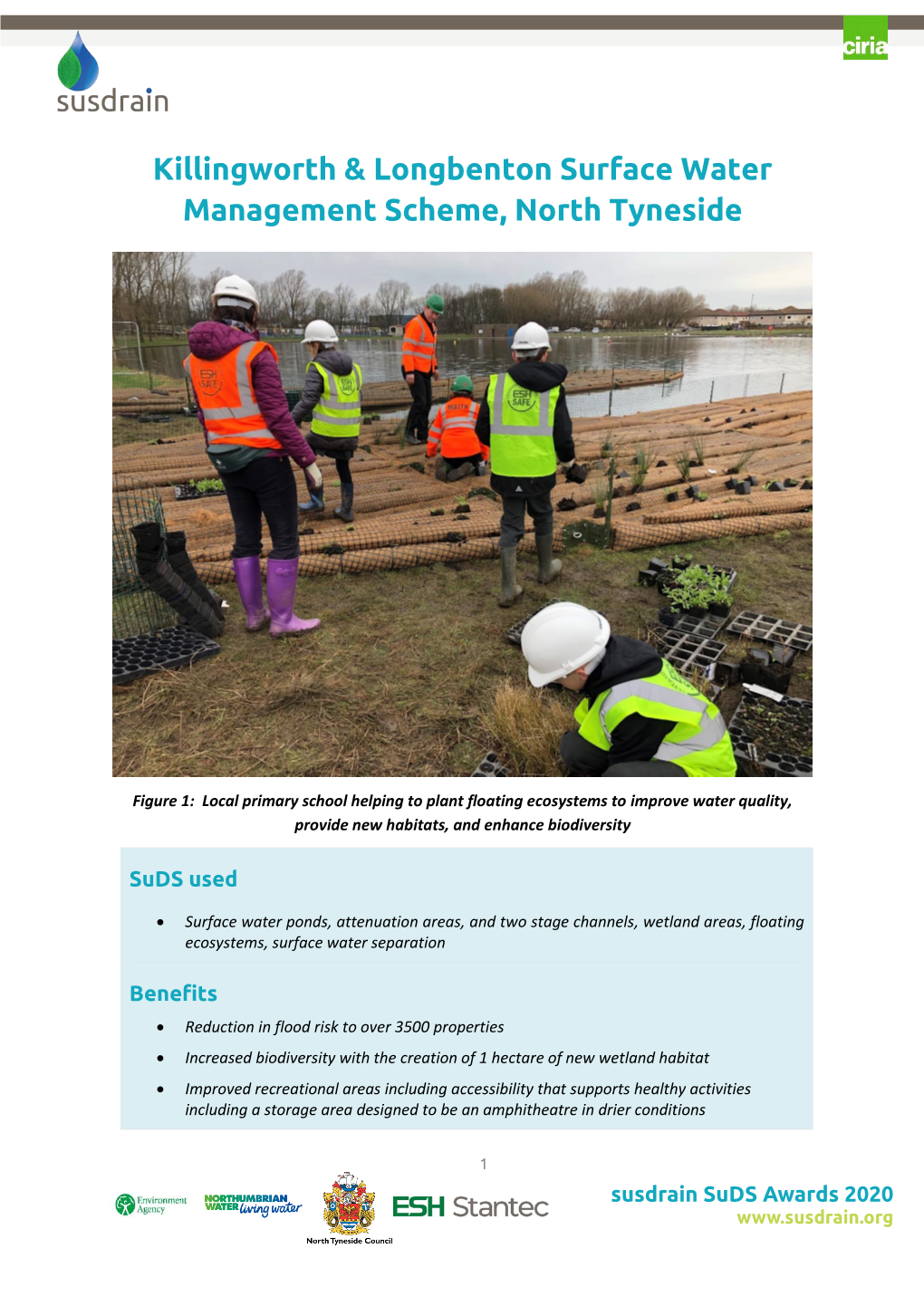 Killingworth & Longbenton Surface Water Management Scheme, North