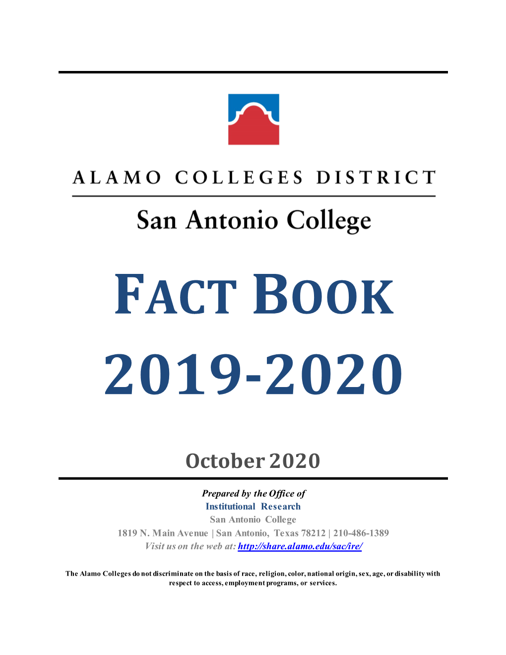 Sac Fact Book 2019-2020