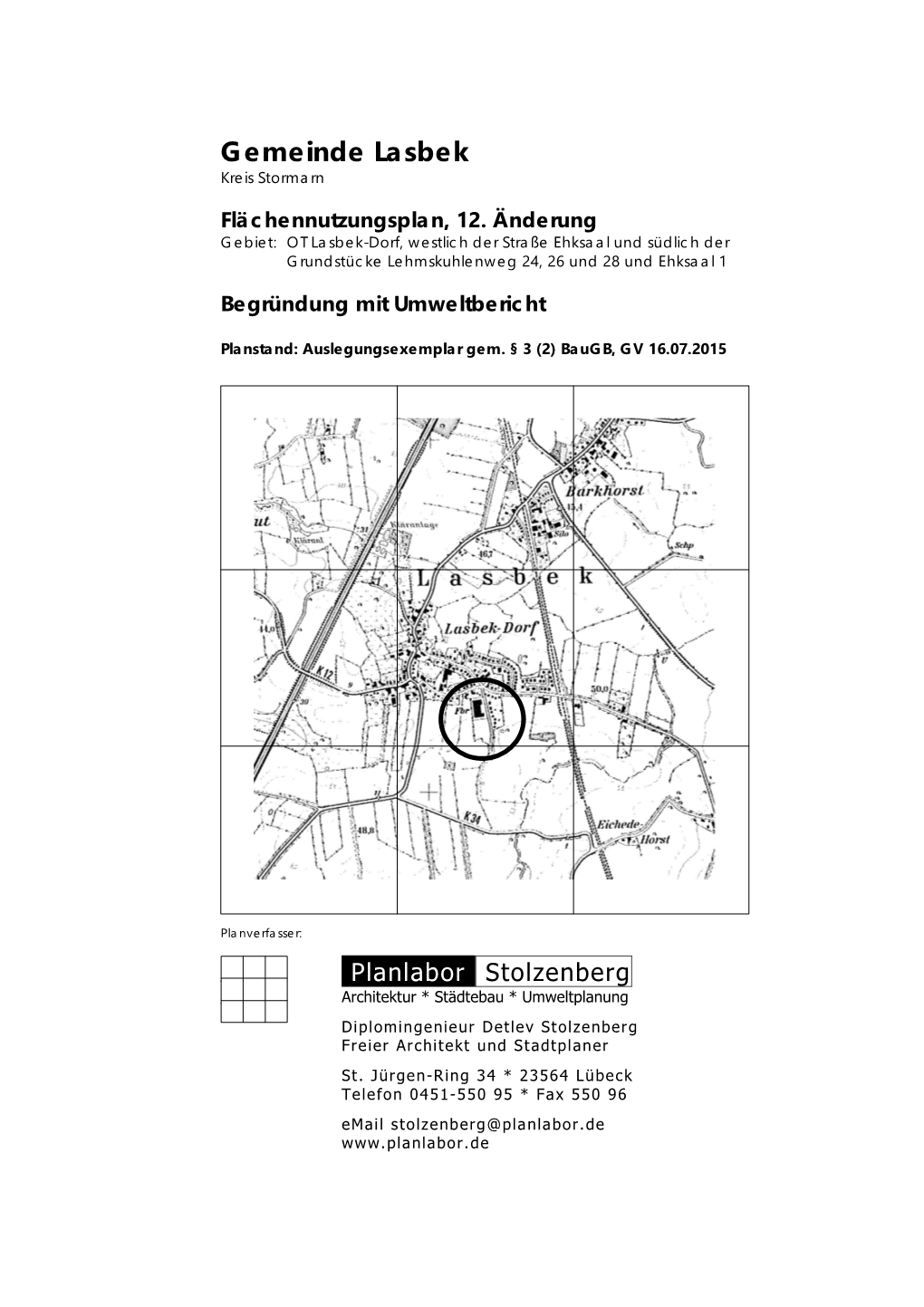 Gemeinde Lasbek Kreis Stormarn