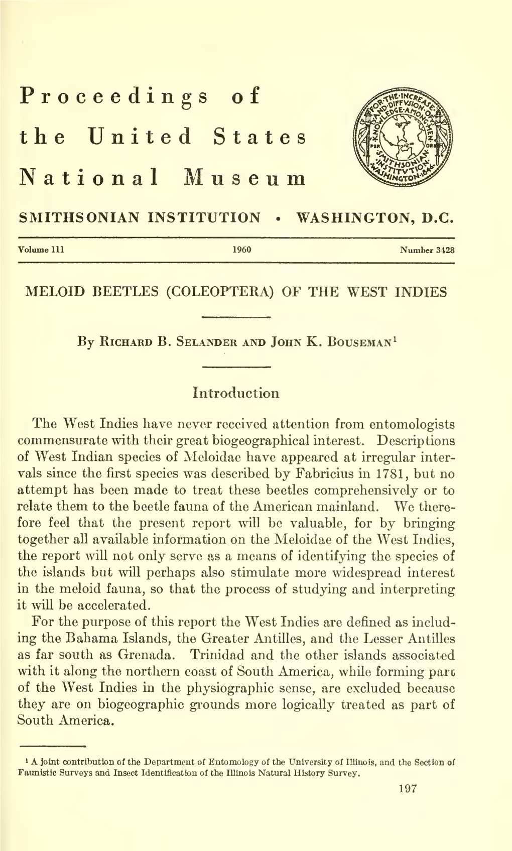 Proceedings of the United States National Museum