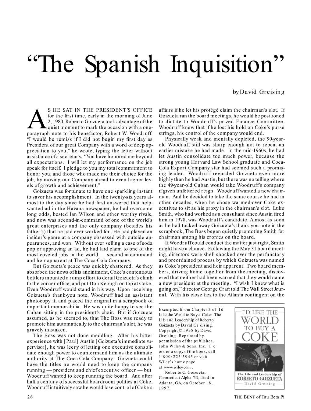 “The Spanish Inquisition”