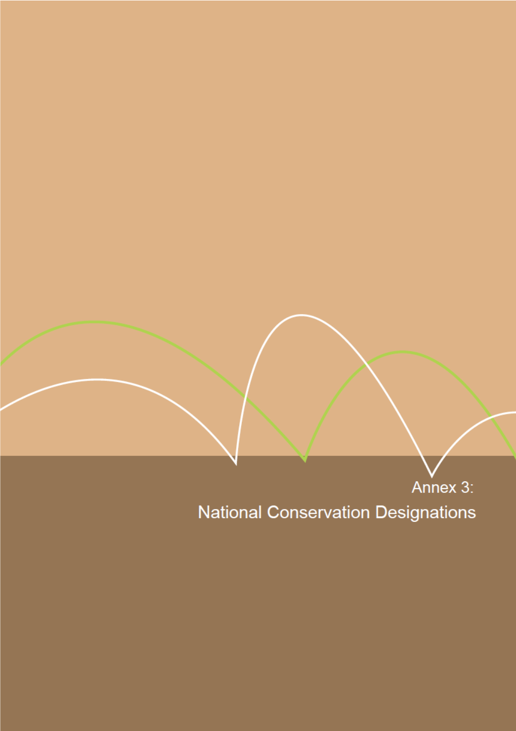 Annex 3 National Conservation Designations