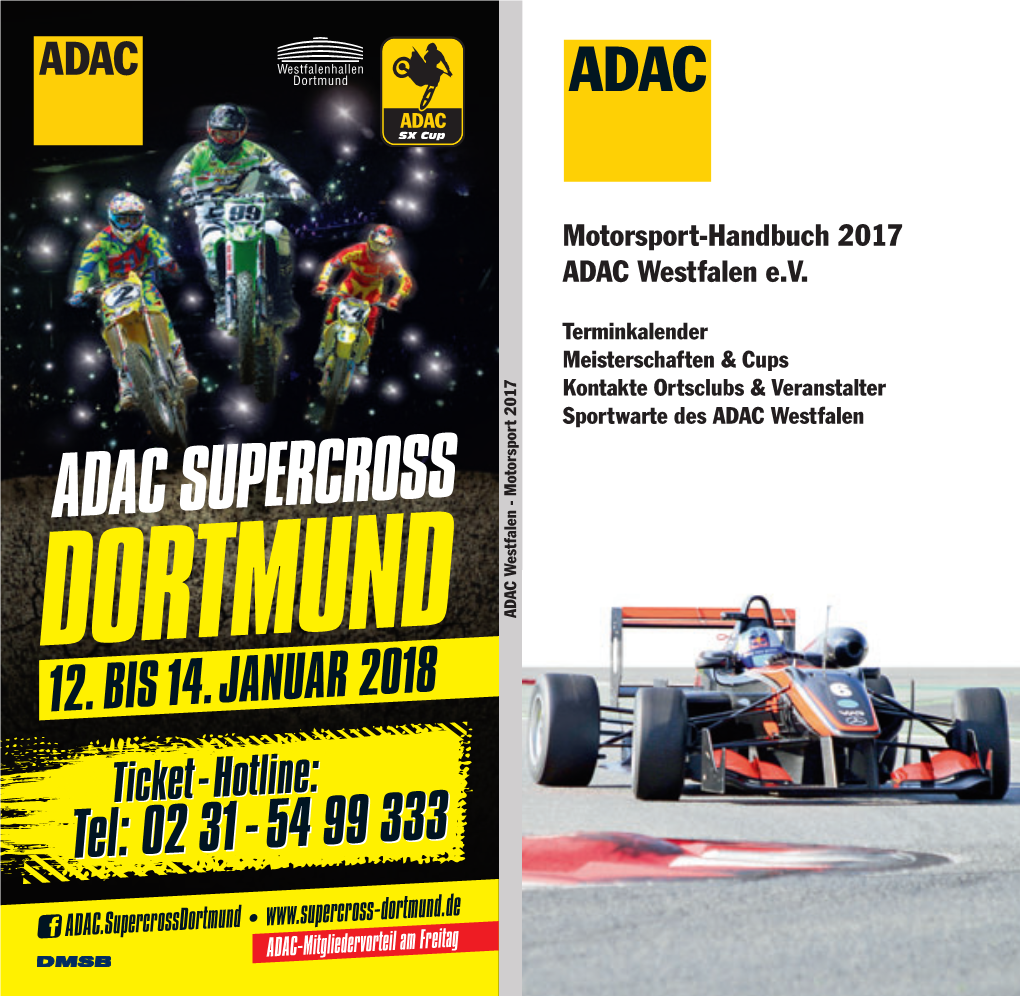 Motorsport-Handbuch 2017 ADAC Westfalen E.V