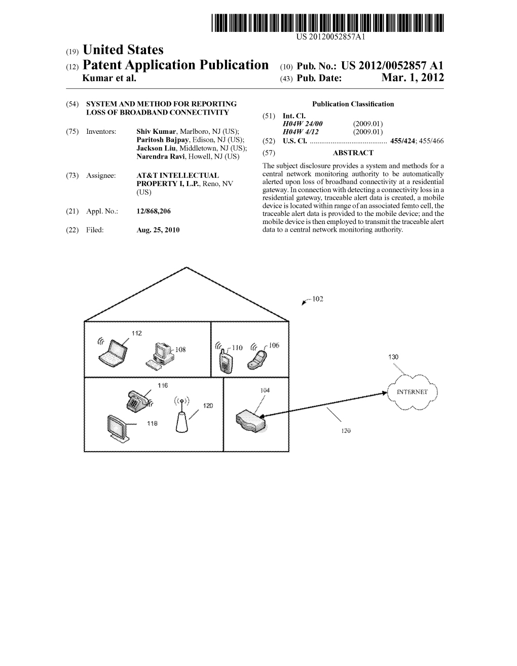 (19) United States (12) Patent Application Publication (10) Pub