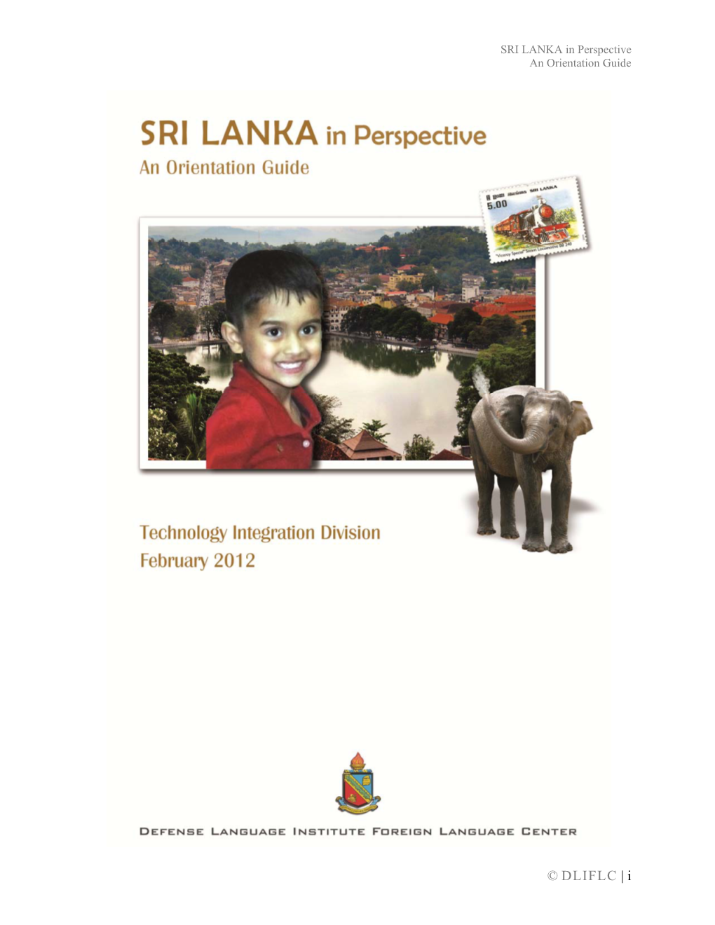 © DLIFLC | I SRI LANKA in Perspective an Orientation Guide