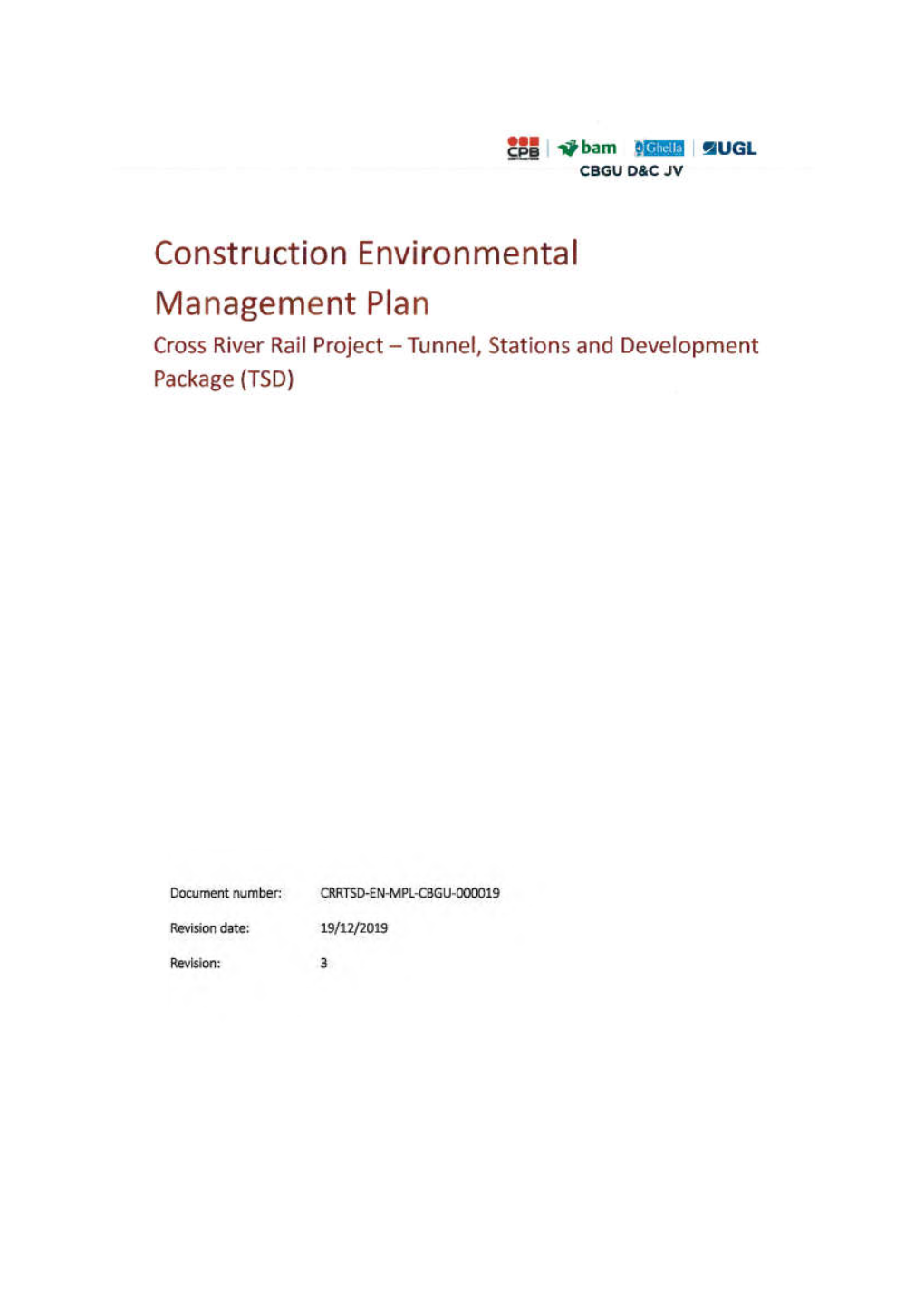 Environmental Management Sub-Plans