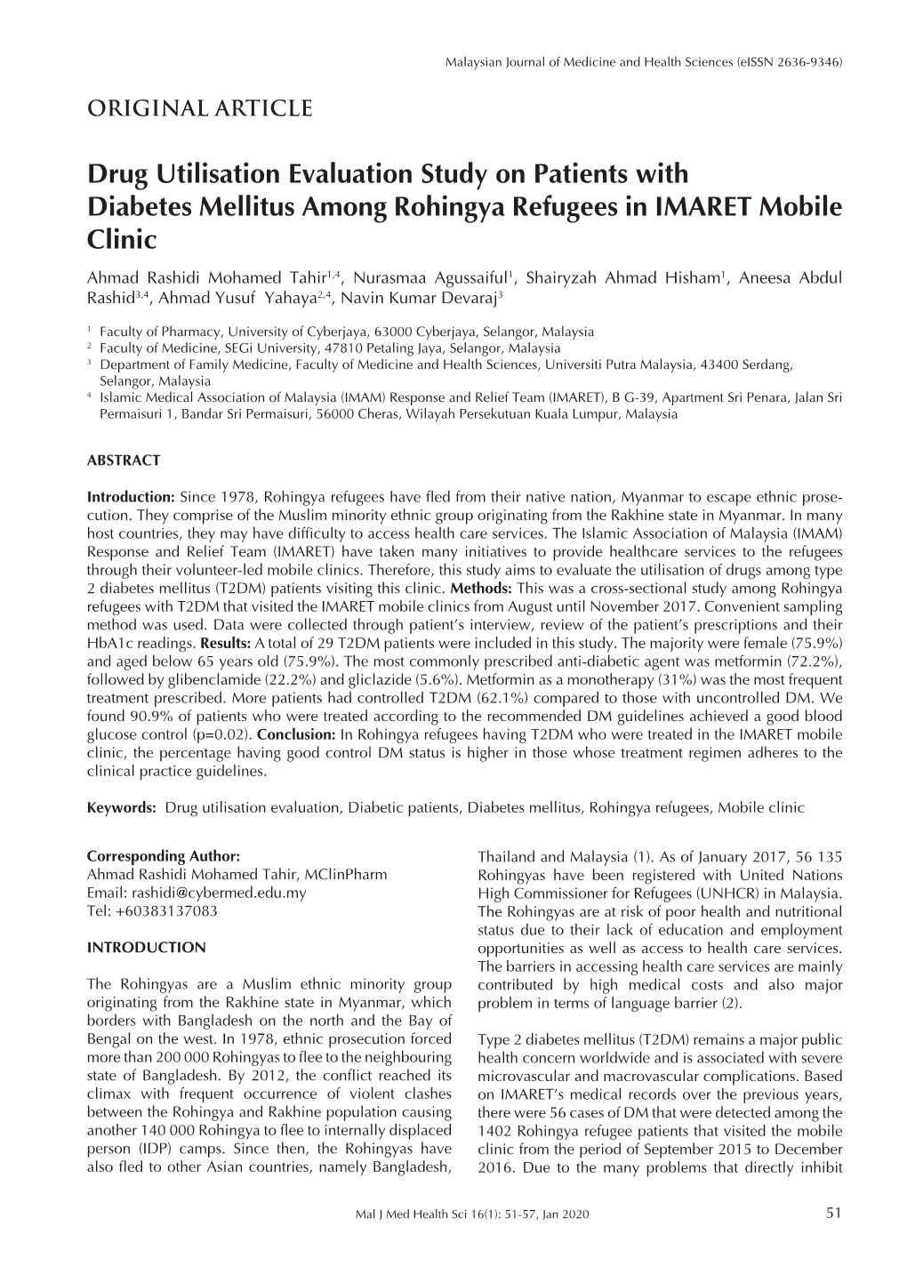 Drug Utilisation Evaluation Study on Patients with Diabetes Mellitus