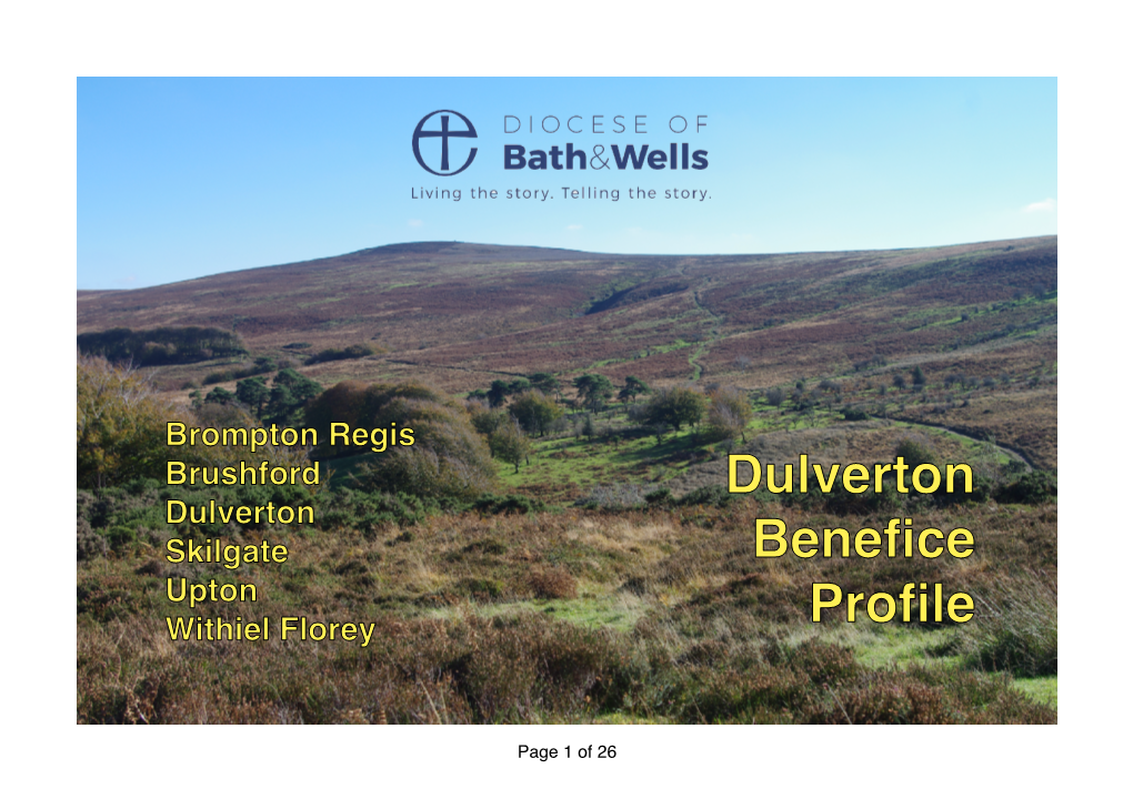 Dulverton Benefice Profile