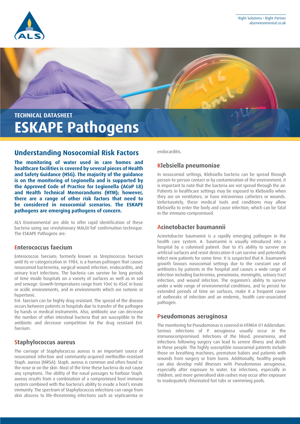 ESKAPE Pathogens